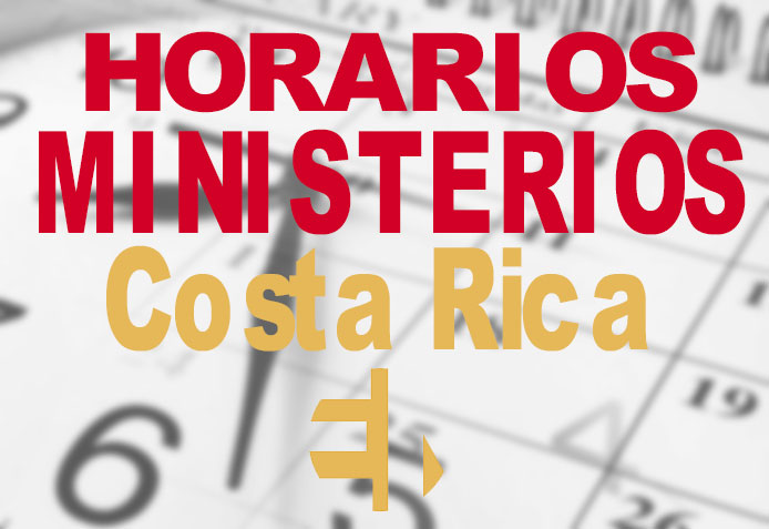 Horario-Ministerio de Costa Rica