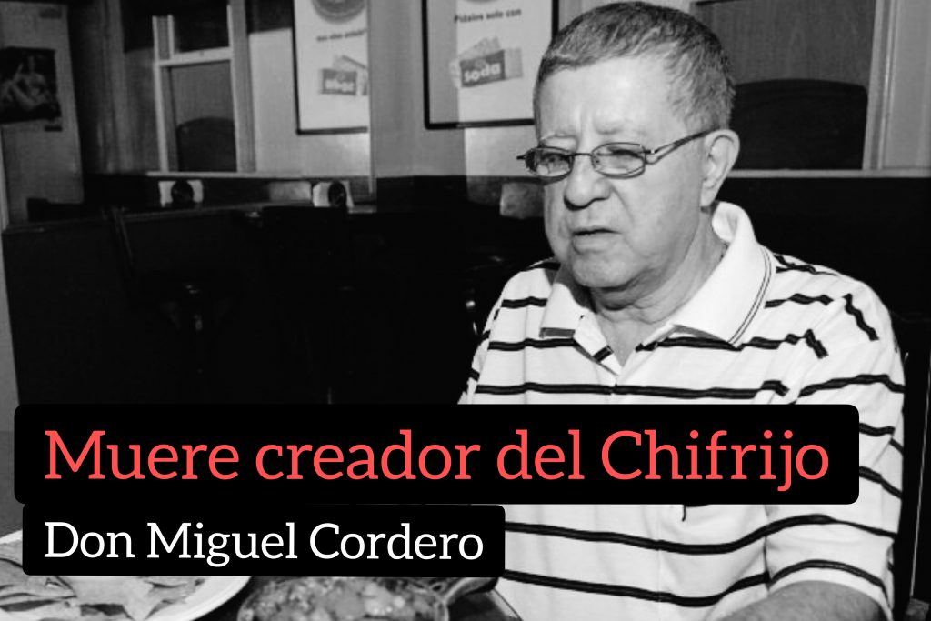Muere el Creador del Chifrijo, Don Miguel Cordero
