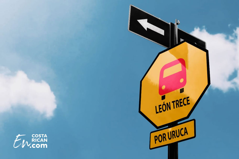 Rutas y Horario de Autobuses de San José a Leon Trece por Uruca